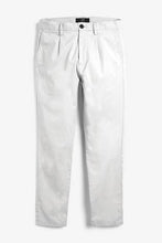 Load image into Gallery viewer, GREY PLEAT FRONT CHINO TROUSER - Allsport
