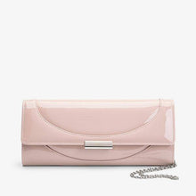 Load image into Gallery viewer, Nude Patent Clutch Bag - Allsport
