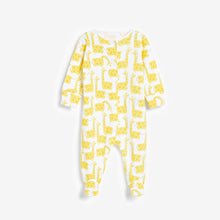Load image into Gallery viewer, Multi Bright 3 Pack Sleepsuits (0-12Mths) - Allsport
