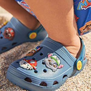 Blue Paw Patrol Clogs (Younger Boys)