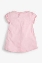 Load image into Gallery viewer, Daisy Trim T-Shirt Pale Pink - Allsport
