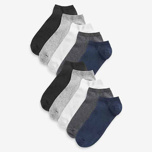 Multi 10 Pack Trainer Socks (Men)