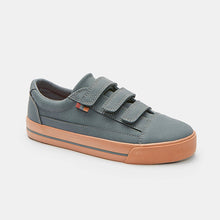 Load image into Gallery viewer, Grey Strap Touch Fastening Shoes (Older Boys)
