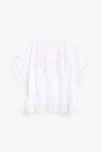 Load image into Gallery viewer, White Embrodiered Kaftan - Allsport
