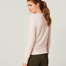 Load image into Gallery viewer, Blush Pink Soft Cosy Lightweight Jumper - Allsport
