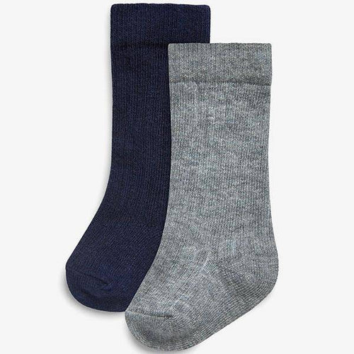 2 Pack Knee Length Socks (Younger) - Allsport