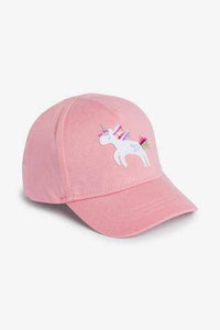Pink Unicorn And Blue Rainbow 2 Pack Summer Caps - Allsport