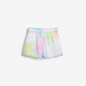 Tie Dye Print Tassel Hem Shorts (3-12yrs) - Allsport