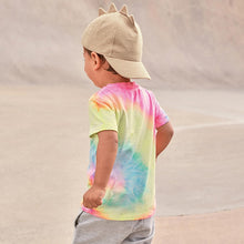 Load image into Gallery viewer, Bright Tie Dye All Over Printed T-Shirt (3mths-5yrs) - Allsport
