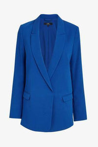 Cobalt Relaxed Soft Crepe Blazer - Allsport