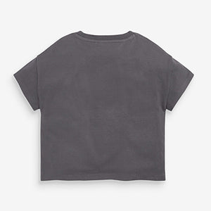 Monochrome Short Sleeve New York T-Shirt (3-9yrs) - Allsport