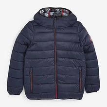 Load image into Gallery viewer, Navy Blue Puffer Jacket (3-12yrs)
