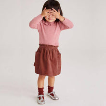 Load image into Gallery viewer, Rust Cord Skirt (3mths-5yrs) - Allsport
