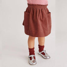 Load image into Gallery viewer, Rust Cord Skirt (3mths-5yrs) - Allsport
