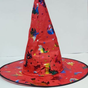 Witch hat 33 cm 5 asst