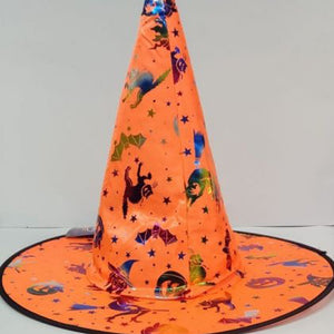 Witch hat 33 cm 5 asst