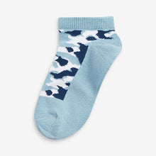 Load image into Gallery viewer, 7 Pack Cotton Rich Camo Trainer Socks (Boys) - Allsport
