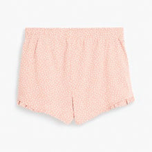 Load image into Gallery viewer, Pink Stripe Ruffle Cotton Short Set Pyjamas - Allsport

