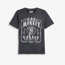 Load image into Gallery viewer, Black Gas Monkey TV And Film Licence T-Shirt - Allsport
