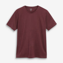Load image into Gallery viewer, Dark Burgundy Red Crew Regular Fit T-Shirt - Allsport
