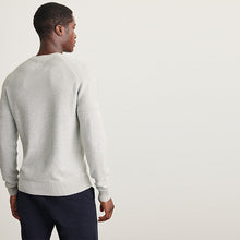 Load image into Gallery viewer, Light Grey Textured Arm Knit - Allsport

