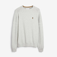 Load image into Gallery viewer, Light Grey Textured Arm Knit - Allsport
