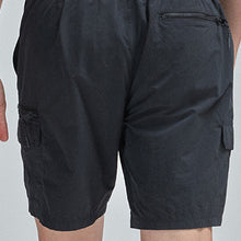 Load image into Gallery viewer, Black Utility Swim Shorts - Allsport
