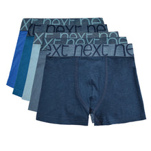 Load image into Gallery viewer, Blue 5 Pack Trunks (3-12yrs)
