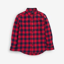 Load image into Gallery viewer, Buffalo Red/Black Long Sleeve Check Shirt (3-12yrs) - Allsport
