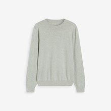 Load image into Gallery viewer, Light Grey Pure Cotton Jumper - Allsport

