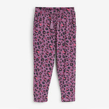 Load image into Gallery viewer, Animal Print Jersey Trousers (3-12yrs) - Allsport
