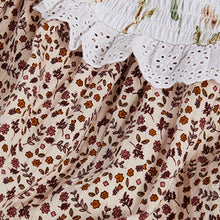 Load image into Gallery viewer, Ecru Mix Print Sleeveless Tiered Dress (3mths-6yrs) - Allsport
