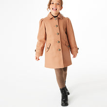 Load image into Gallery viewer, Camel Military Style Coat (3-12yrs) - Allsport
