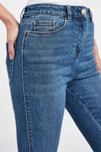 Load image into Gallery viewer, MID BLUE SKINNY CROPPED JEANS - Allsport
