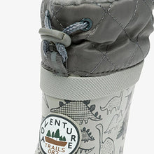 Load image into Gallery viewer, Green Next Thermal Thinsulate™ Lined Cuff Wellies (Younger Boys)
