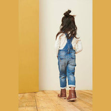 Load image into Gallery viewer, Blue Bunny Denim Dungarees (3mths-6yrs) - Allsport
