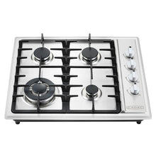 Load image into Gallery viewer, 4 BURNER GAS HOB – Portable countertop style
