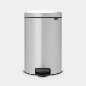 BRABANTIA Pedal Bin newIcon, 20L Metallic Grey