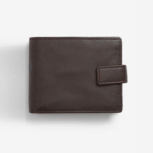 Load image into Gallery viewer, Brown Signature Italian Leather Extra Capacity Wallet - Allsport
