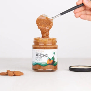 Organic Almond Butter Crunchy 170gm