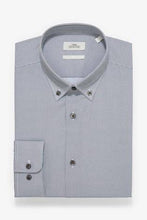 Load image into Gallery viewer, Grey Regular Fit Textured And Print Shirts Three Pack - Allsport
