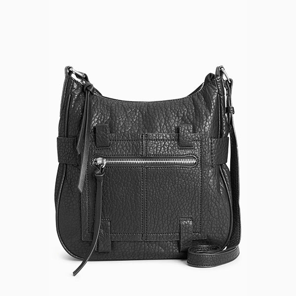 503325 PU AB WASHED BLK ONE ACROSS BODY - Allsport