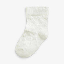 Load image into Gallery viewer, 4 Pack Pointelle Socks  (0mth-2yrs) - Allsport
