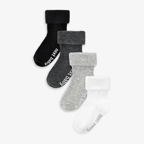 4 Pack Socks (0mth-2yrs) - Allsport