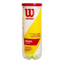 Load image into Gallery viewer, WILSON TENNIS BALL CHAMPION EXTRA DUTY CAN X 3 - Allsport
