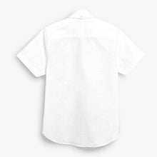 Load image into Gallery viewer, White Short Sleeve Oxford Shirt (3-12yrs) - Allsport

