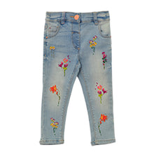 Load image into Gallery viewer, HYPERFLORAL EMB JEAN 12 to 18 DENIM - Allsport
