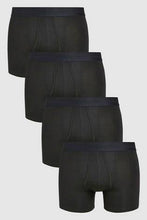 Load image into Gallery viewer, Signature Black Bambou A-Fronts Four Pack - Allsport
