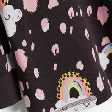 Load image into Gallery viewer, Monochrome 3 Pack Unicorn/Animal Cotton Snuggle Pyjamas (12mths-6yrs) - Allsport
