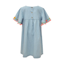 Load image into Gallery viewer, Embroidered Kaftan Dress (3mths-6yrs)
